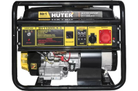 Бензиновый электрогенератор Huter DY11000LX-3 