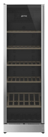 Винный шкаф SMEG SCV115GS (петли слева) нерж. сталь 