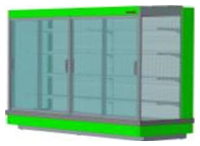 Горка холодильная ENTECO MASTER НЕМИГА П2 CUBE1 CUPE 375 ВСн (выносной агрегат) 
