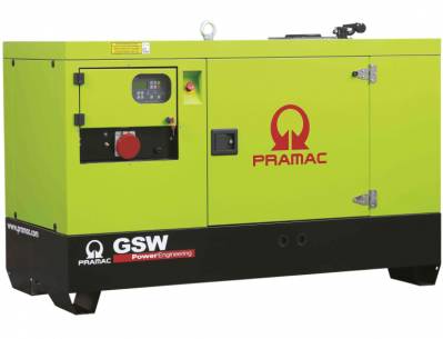 Дизельный генератор Pramac GSW 50 Y в кожухе 