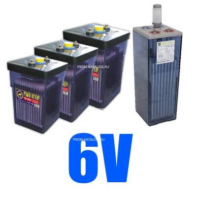 Стационарные аккумуляторы (АКБ) 6V