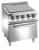Плита электрическая со сплошной поверхностью Apach Chef Line GLRSTE77FE