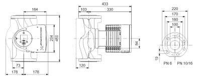 Циркуляционный насос Grundfos MAGNA3 100-60 F